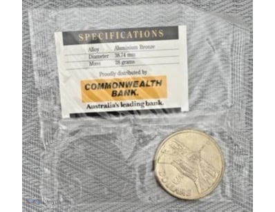1988 $5 FIVE DOLLAR PARLIAMENT HOUSE COMMEMORATIVE...