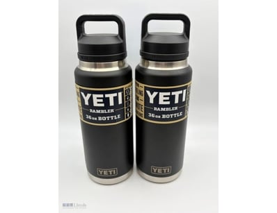 Twin Pack Rambler 2X36Oz In Black - New.