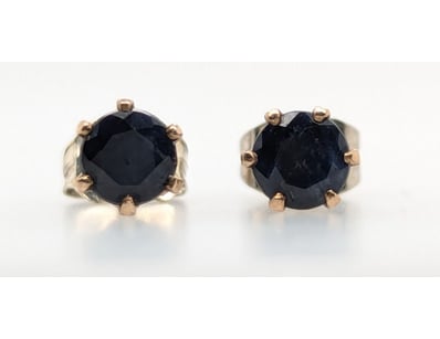 9CT YELLOW GOLD AND SAPPHIRE EARRINGS


583010+...