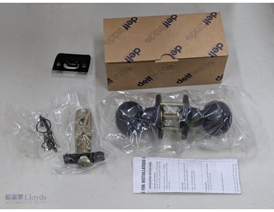Delftrade valencia passage knob set MB, 500 series...
