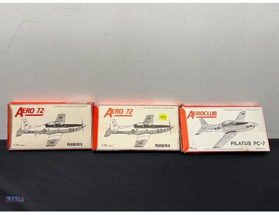 VINTAGE AERO 72 AND AEROCLUB AIRCRAFT MODEL KIT CO...
