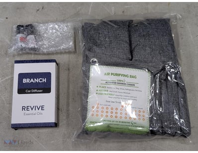 Bundle lot comprising BRANCH Car Diffuser with REV...