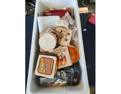 Vintage collectibles lot featuring Australian beer...