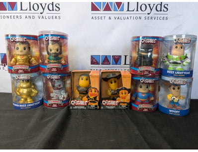 OOSHIES VINYL FIGURE COLLECTION - DC COMICS & PIXA...