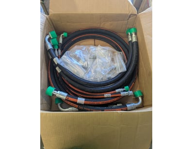 Air hoses and fittings

SOLD AS LOT

