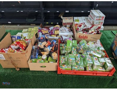 Assorted Grocery Items - includes Hot N Spicy Praw...