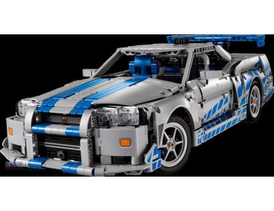 Technic 2 Fast 2 Furious Nissan Skyline GT-R (R34)...
