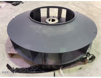 Unused Industrial centrifugal fan assembly featuri...