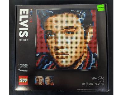 LEGO ART ELVIS PRESLEY 31204 PIXEL MOSAIC PORTRAIT...