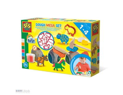 RRP $39.95 My First - Dough Mega Set 7 X 90 G With...