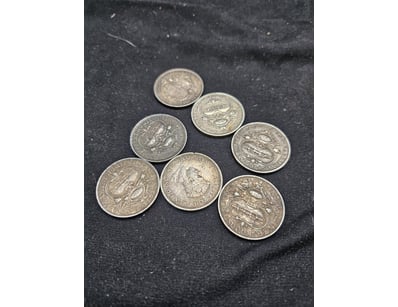 SILVER COINS COLLECTION (DATES VARIED)

Condition:...