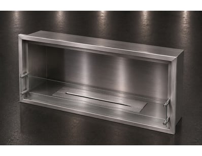 Bioethanol Fireplace – Firebox Stainless Steel Fir...