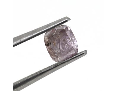 0.78CT CERTIFIED, NATURAL FANCY PINK/BROWN DIAMOND...