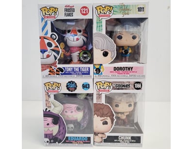 FUNKO POP VINYL FIGURES COLLECTION - FOUR BOXED SE...