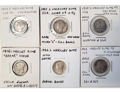 Banknotes & Coins (A982) - Lot 3531