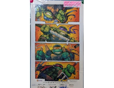 SIGNED KEVIN EASTMAN, FREDDIE WILLIAMS II, AND JON...