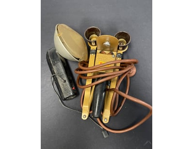 VINTAGE KODAK ENLARGER LAMP ASSEMBLY WITH HEAT SIN...