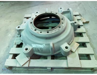 Unused Industrial cast iron pump casing assembly f...