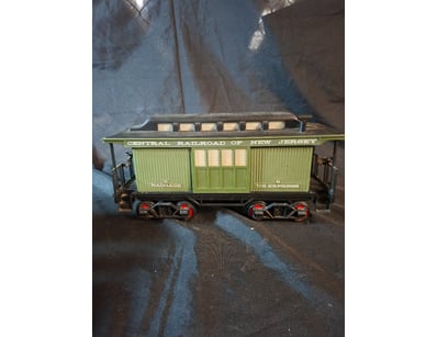 CENTRAL RAILROAD OF NEW JERSEY BAGGAGE/US EXPRESS ...