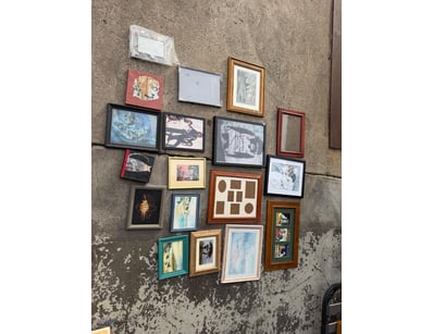 Extensive collection of framed artwork and prints ...