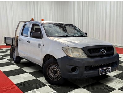 <b>2009 Toyota Hilux TGN16R Workmate Dual Cab Util...