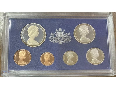 1983 AUSTRALIA SIX COIN QUEEN ELIZABETH PROOF SET-...