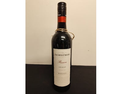 2010 Jacob's Creek Reserve Shiraz, South Australia...