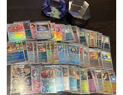 JAPANESE MASTERBALL & POKEBALL FOIL POKEMON CARDS....