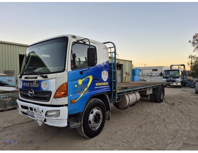 2003 HINO GH1 J SERIES
FLAT DECK WITH AIR SUSPENS...