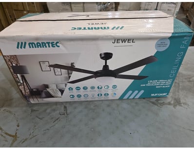 RRP $343.85 Martec Jewel 4 Blade Ceiling fan with ...