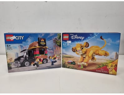 LEGO CITY BURGER VAN SET 60404 AND LEGO DISNEY THE...