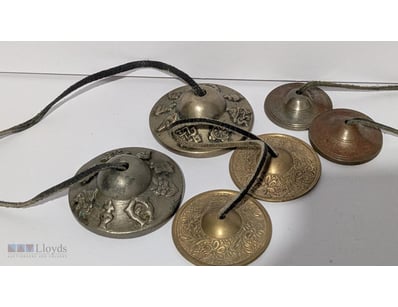 3 SETS OF TIBETAN STYLE CYMBALS




Condition: Goo...