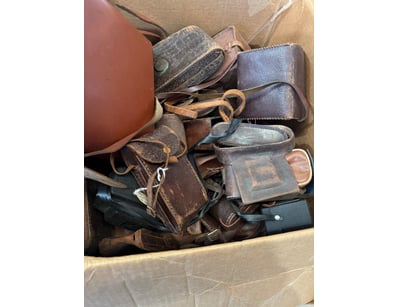 COLLECT OF LEATHER CAMERA CASES

Item Size: Heig...