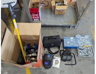 Comprehensive welding and fabrication workshop equ...