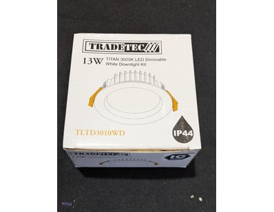 BULK LOT - RRP$399.00 Qty 30 x Titan 3000k LED Dim...