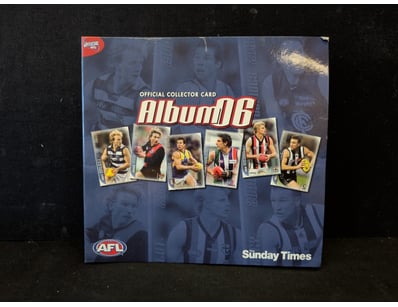 2006 SUNDAY TIMES OFFICIAL AFL COLLECTOR CARDS

...