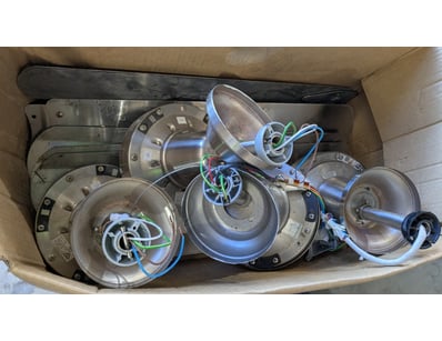 Assorted Homewares Items, Includes Fan Lights and ...