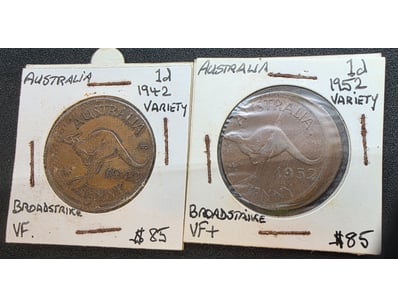 UNRESERVED Banknotes & Coins (A998) - Lot 1076