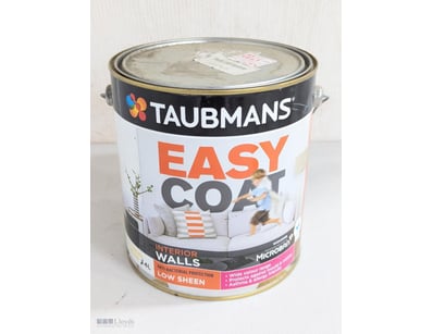 Paint, Taubmans, Interior Walls, Low Sheen, Hi Chr...