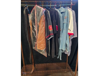 COLLECTION OF JIM BEAM CLOTHING AND BELTS

Conditi...