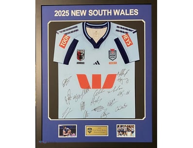 2025 NEW SOUTH WALES STATE OF ORIGIN PERSONALLY SI...