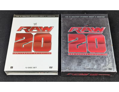 WWE RAW 20 ANNIVERSARY 12 DISC SET

Items Untest...