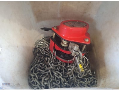 Winch Block, Chain Hoist, 0.5T Capacity, 6m Chain...