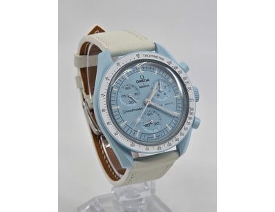 OMEGA X SWATCH SPEEDMASTER "MISSION TO URANUS" BIO...
