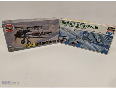 VINTAGE AIRCRAFT MODEL KIT COLLECTION - AIRFIX GLO...