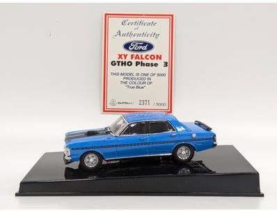 FORD XY FALCON GTHO PHASE 3 "TRUE BLUE" LIMITED ED...
