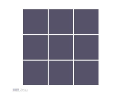 RRP $143 per Sheets, Plum Matt Mosaic. Perfect for...