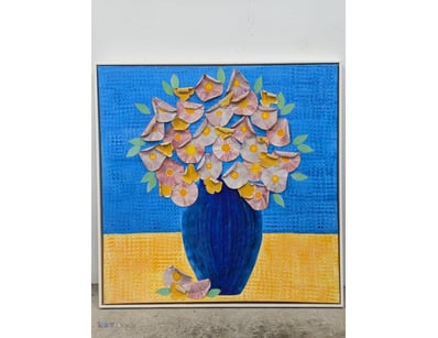 ARTIST UNKNOWN

Original Mixed Media Painting On C...