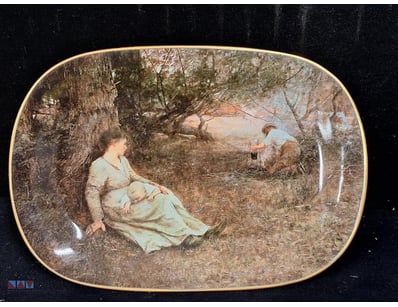 THE BRADFORD COLLECTION, PLATES, "ON THE WALLABY T...