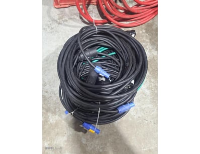 C Form To Power Com Leads, 9 x Cables, New

Sold...